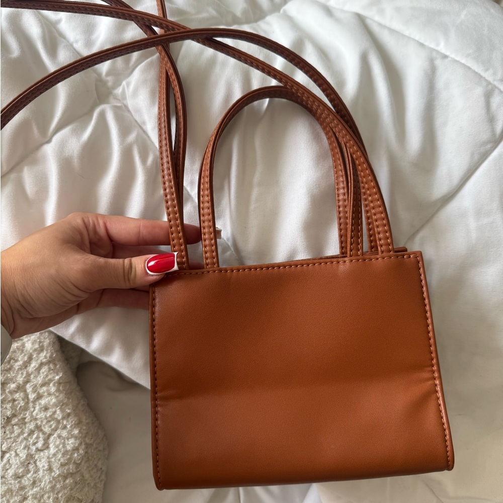 Telfar Brown Mini Bag - Picture 2 of 7